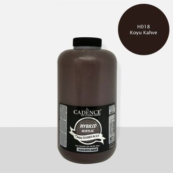 Cadence Hybrid Multisurfaces 2 lt H-018 Koyu Kahve Akrilik Boya
