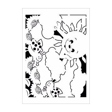 Cadence KCS-007 21x30 cm Stencil Şablon