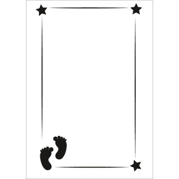 Cadence KCS-010 21x30 cm Stencil Şablon