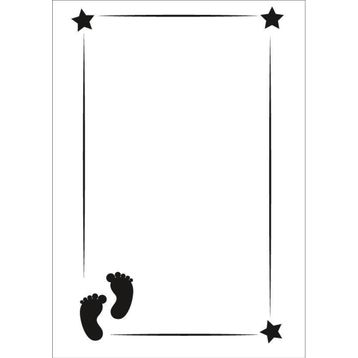 Cadence KCS-010 21x30 cm Stencil Şablon
