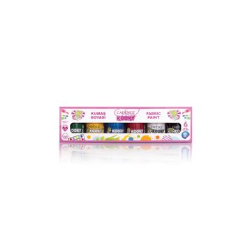Cadence Kooky 30 ml 6'lı Kumaş Boyası