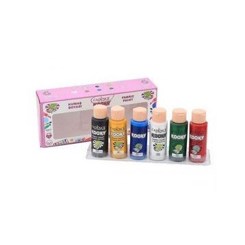 Cadence Kooky 59 ml 6'lı Kumaş Boyası