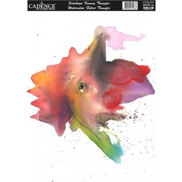 Cadence Ktsb 003 Suluboya Kumaş Transfer