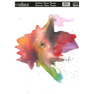Cadence Ktsb 003 Suluboya Kumaş Transfer