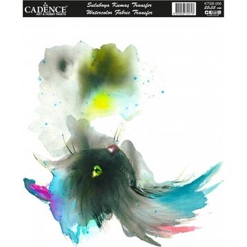 Cadence Ktsb 006 Suluboya Kumaş Transfer