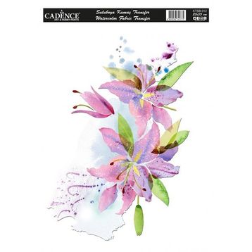 Cadence Ktsb 012 Suluboya Kumaş Transfer