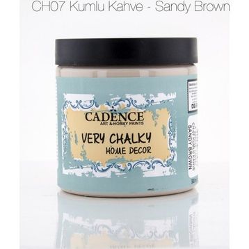 Cadence Kumlu Kahve Very Chalky 500ml Mobilya Boya