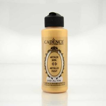 Cadence Lila 120ml Metalik Boya