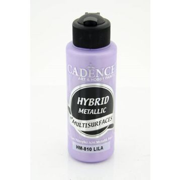 Cadence Lila 120ml Metalik Boya