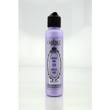 Cadence Lila 120ml Metalik Boya