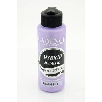 Cadence Lila 120ml Metalik Boya