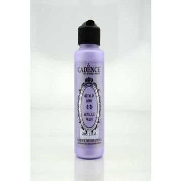 Cadence Lila 120ml Metalik Boya