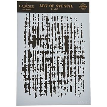 Cadence MA13 Mix Media 21x29 cm Stencil Şablon
