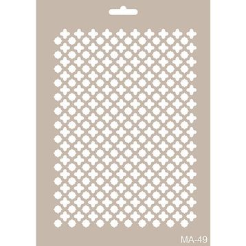 Cadence MA49 Mix Media 21x29 cm Stencil Şablon