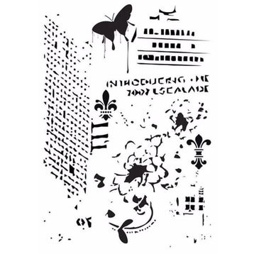 Cadence MA67 21x29 cm MA Serisi Mix Media Stencil