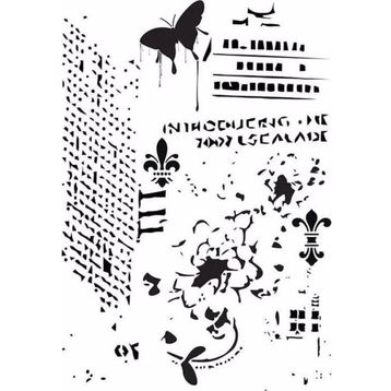 Cadence MA67 21x29 cm MA Serisi Mix Media Stencil