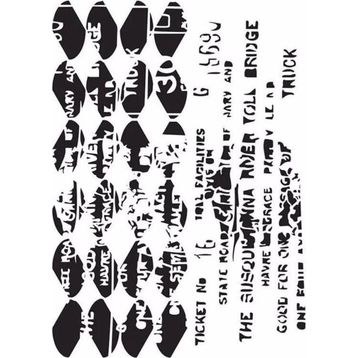 Cadence MA73 21x29 cm MA Serisi Mix Media Stencil