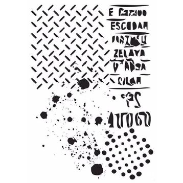 Cadence MA78 21x29 cm MA Serisi Mix Media Stencil