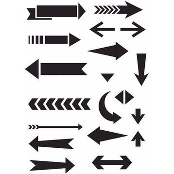 Cadence MA81 21x29 cm MA Serisi Mix Media Stencil