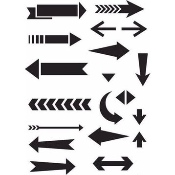 Cadence MA81 21x29 cm MA Serisi Mix Media Stencil