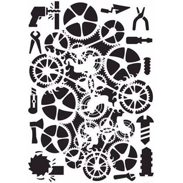 Cadence MA82 21x29 cm MA Serisi Mix Media Stencil