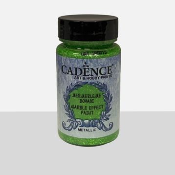 Cadence Marble Efect 90 ml 184 Koyu Yeşil Metalik Mermerleme Boyası
