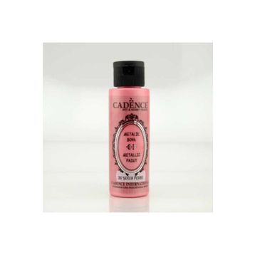 Cadence Metalik Sedefli Boya 70ml Pembe