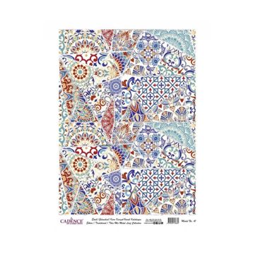 Cadence Model 41 Gümüş Varak Pirinç Dekopaj