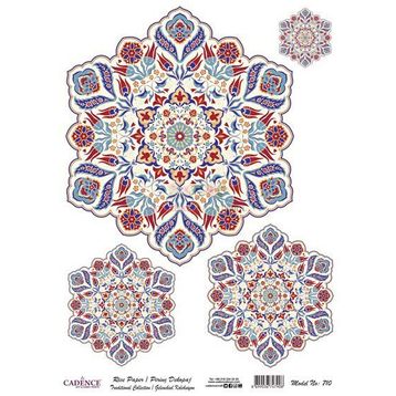 Cadence Model 710 Pirinç Dekupaj Kağıdı