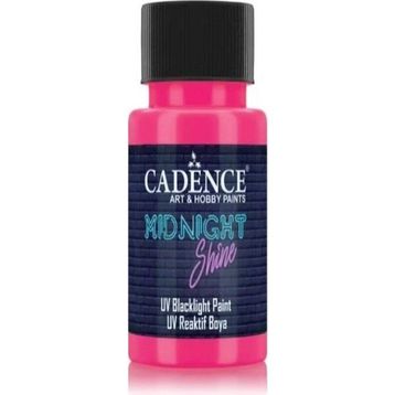 Cadence MS-07 Pembe 50 ml Midnight Shine UV Reaktif Boya