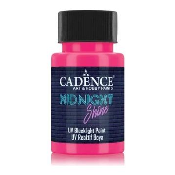 Cadence MS-07 Pembe 50 ml Midnight UV Reaktif Boya
