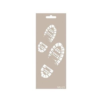 Cadence MU21 10x25 cm Mix Media Stencil Şablon