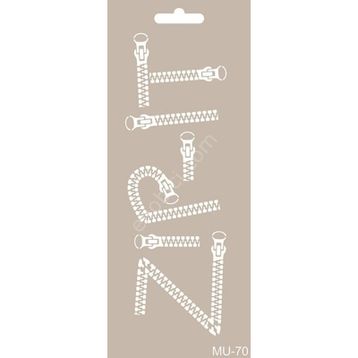 Cadence MU70 10x25 cm Mix Media Stencil Şablon
