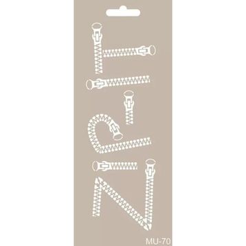 Cadence MU70 10x25 cm Mix Media Stencil Şablon