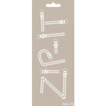 Cadence MU70 10x25 cm Mix Media Stencil Şablon