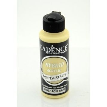 Cadence Multi Surface H007 Açık Sarı 120ml Hibrit Boya