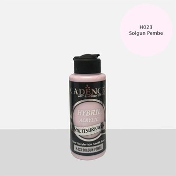 Cadence Multi Surface H023 Solgun Pembe 120ml Hibrit Boya