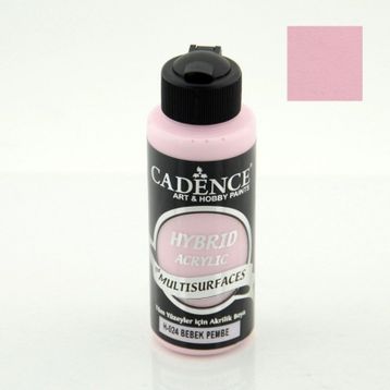 Cadence Multi Surface H024 Bebek Pembe 120ml Hibrit Boya