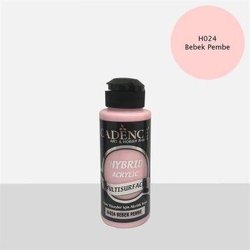Cadence Multi Surface H024 Bebek Pembe 120ml Hibrit Boya