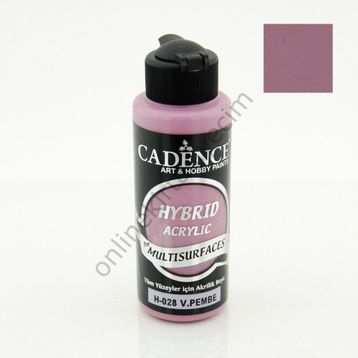 Cadence Multi Surface H028 V.Pembe 120ml Hibrit Boya
