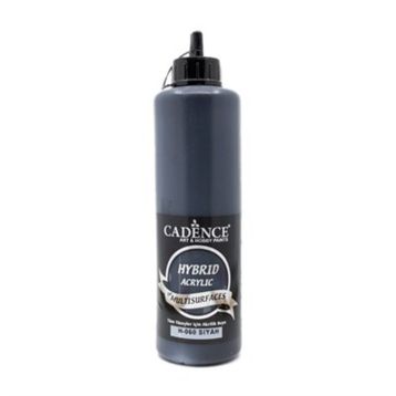 Cadence Multi Surfaces H060 Siyah Yarı Mat 500 ml Akrilik Boya