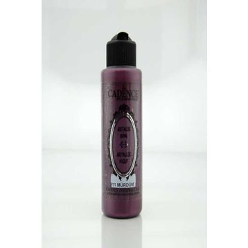 Cadence Mürdüm 120ml Metalik Boya