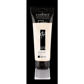 Cadence PR-002 Napoli Sarı Kırmızı 120 ml Proart Heavy Body Akrilik Boya