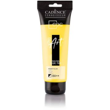 Cadence PR-004 Temel Sarı 120 ml Proart Heavy Body Akrilik Boya
