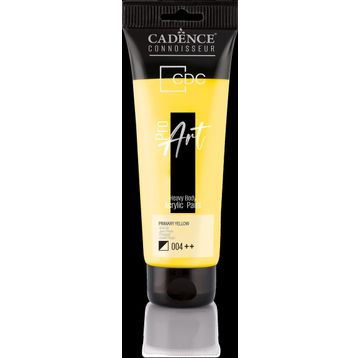 Cadence PR-004 Temel Sarı 120 ml Proart Heavy Body Akrilik Boya