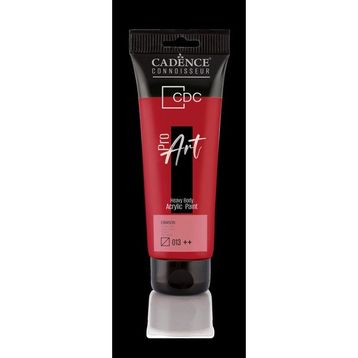 Cadence PR-013 Krimson Kırmızı 120 ml Proart Heavy Body Akrilik Boya