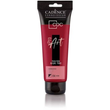 Cadence PR-014 Kadmiyum Kırmızısı 120 ml Proart Heavy Body Akrilik Boya