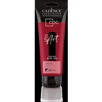 Cadence PR-014 Kadmiyum Kırmızısı 120 ml Proart Heavy Body Akrilik Boya