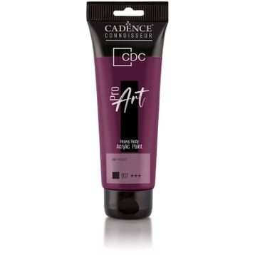Cadence PR-017 Kırmızı Menekşe 120 ml Proart Heavy Body Akrilik Boya
