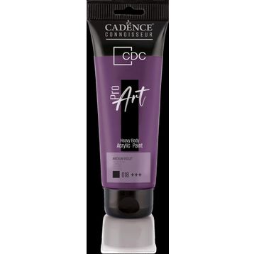 Cadence PR-018 Medıum Menekşe 120 ml Proart Heavy Body Akrilik Boya
